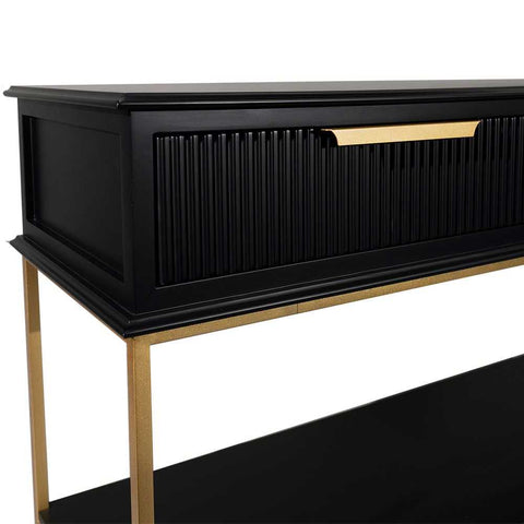 Aimee 200cm Console Table -  Black