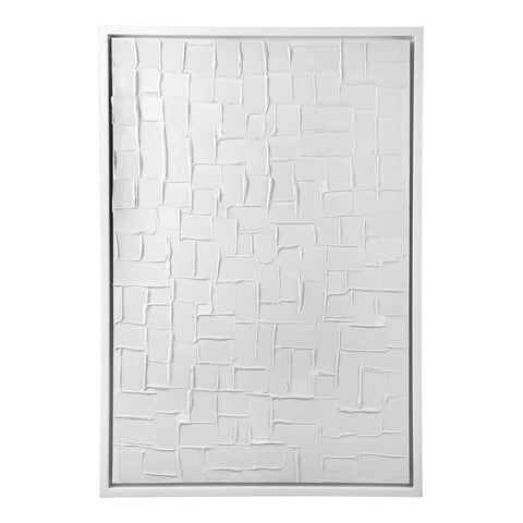 Mosaic Blanco 65x95cm Canvas Painting