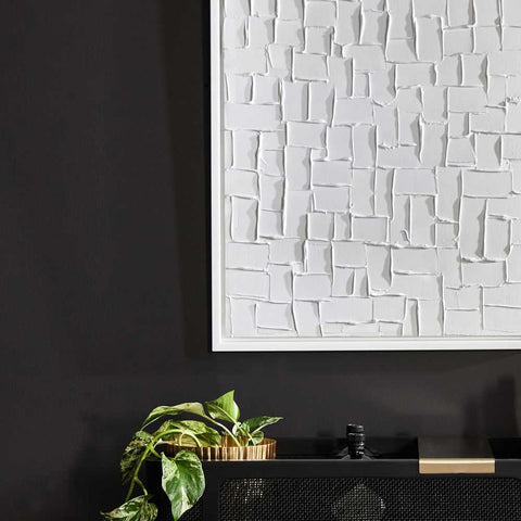 Mosaic Blanco 65x95cm Canvas Painting