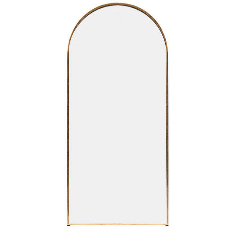 Archibald Floor Mirror - Gold Leaf