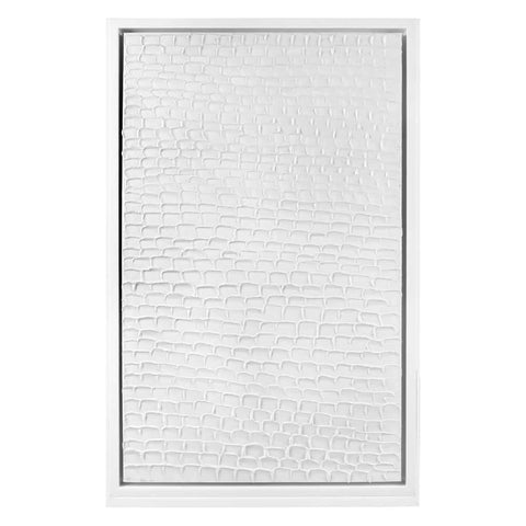 White Ripples 55x85cm Canvas Painting