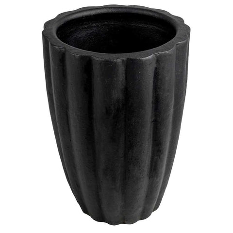Verona Terracotta Planter - Large Black - OUTLET NSW