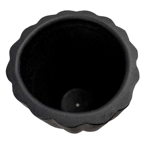 Verona Terracotta Planter - Large Black - OUTLET NSW