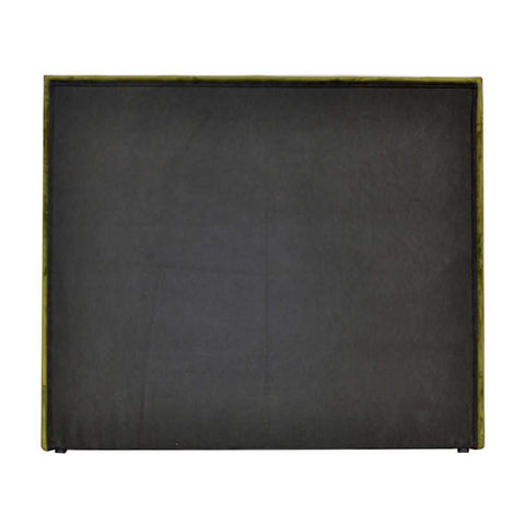 Soho 165x139cm Queen Bedhead - Olive Velvet