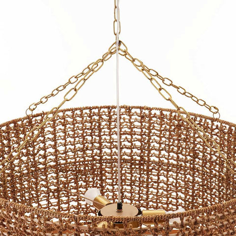 Navarre Rattan Pendant