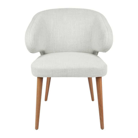 Harlow Natural Dining Chair - Natural Linen