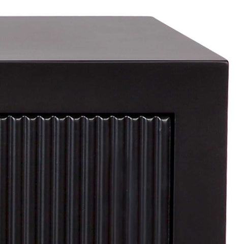 Ariana Bedside Table - Large Black - Bedside Tables - Eleganté