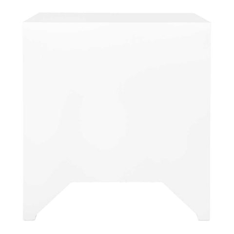 Ariana Bedside Table - Large White