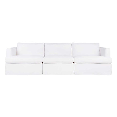 Birkshire Slip Cover Modular Sofa - White Linen Option 3 - Birkshire Slip Cover Modular Sofa - White Linen Option 3 - Eleganté