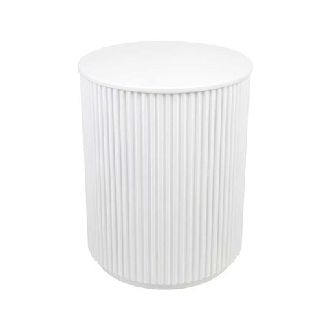 Nomad Side Table - White