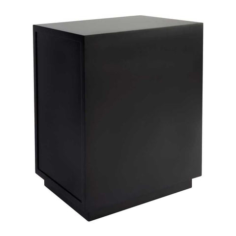 Logan Bedside Table - Small Black - OUTLET NSW