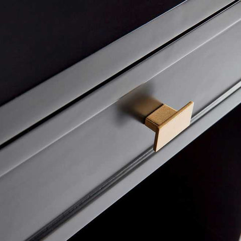 Logan Bedside Table - Small Black - OUTLET NSW