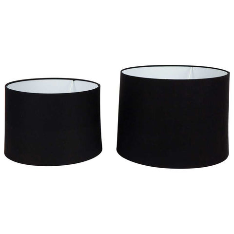 Capella Tapered Shade - Medium Black