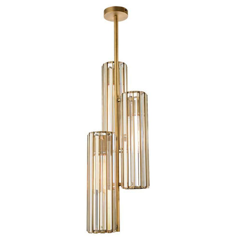 Alana Crystal Pendant - 3 Globe - Alana Crystal Pendant - 3 Globe - Eleganté