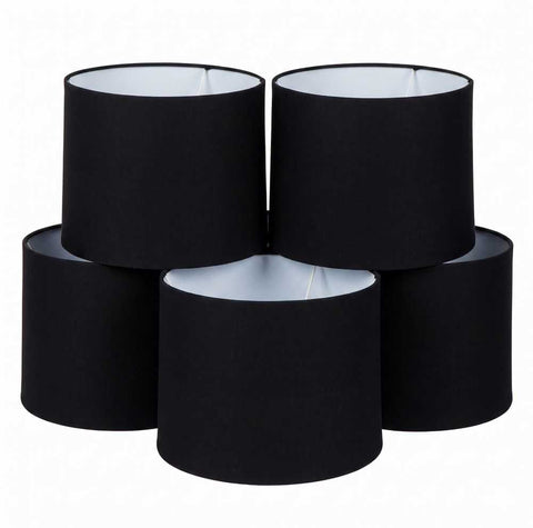 Capella Tapered Shade - Tall Black - Bulk Buy Qty 5