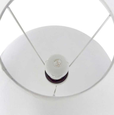 Picasso Table Lamp - White w White Shade