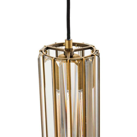 Alana Crystal Pendant - 1 Globe