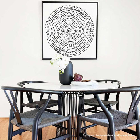 Trance 105x105cm Canvas Painting