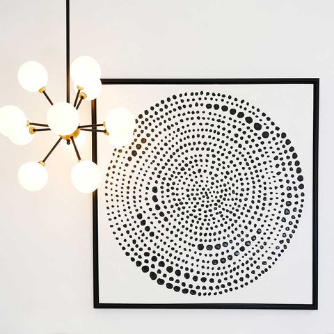Trance 105x105cm Canvas Painting