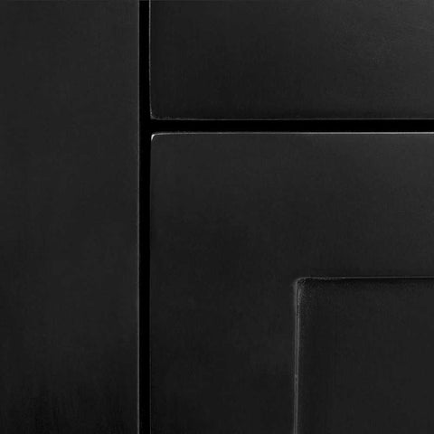Soloman Bedside Table - Small Black