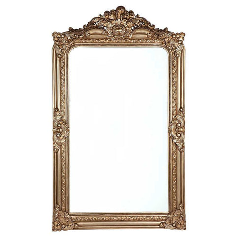 Elizabeth Floor Mirror - Antique Gold - Floor Mirrors - Eleganté