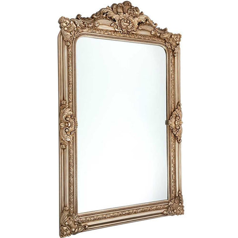 Elizabeth Floor Mirror - Antique Gold - Floor Mirrors - Eleganté