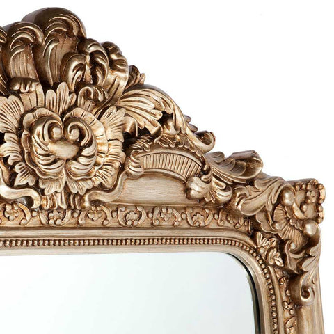 Elizabeth Floor Mirror - Antique Gold - Floor Mirrors - Eleganté