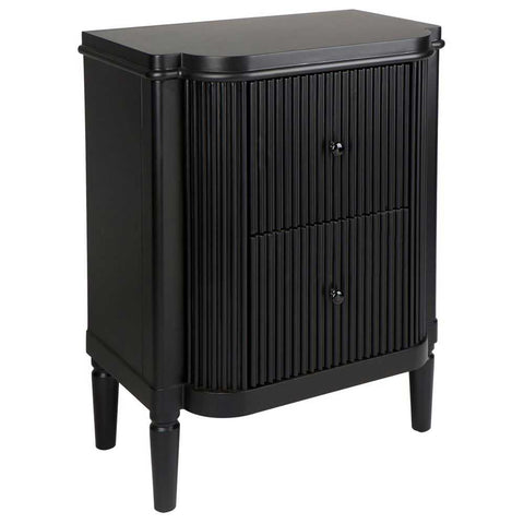 Arielle Bedside Table - Black - Bedside Tables - Eleganté