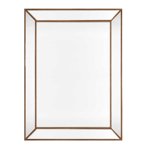 Zeta Wall Mirror - Large Antique Gold