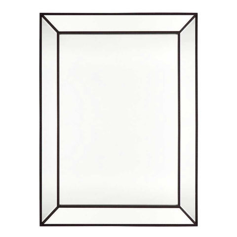 Zeta Wall Mirror - Large Black