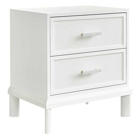 Jill Bedside Table - White