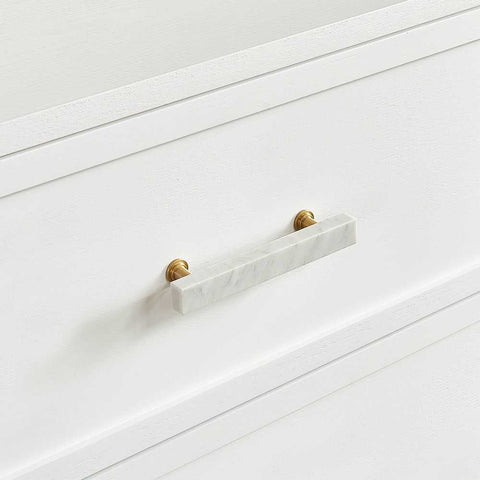 Jill Bedside Table - White