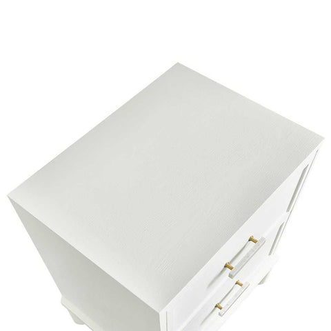 Jill Bedside Table - White