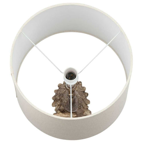 Peacock Table Lamp
