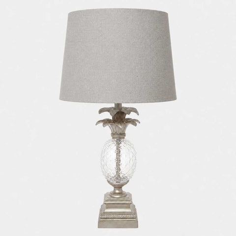 Langley Table Lamp - Antique Silver