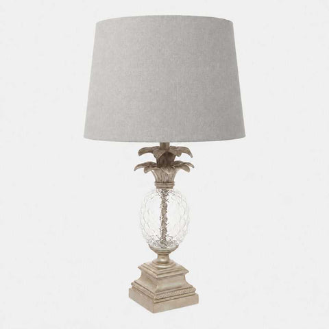 Langley Table Lamp - Antique Silver
