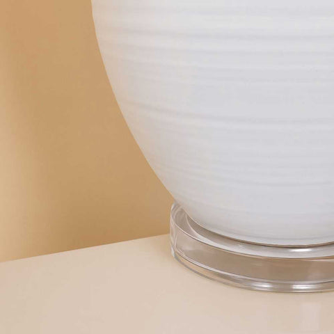 Bronte Table Lamp - White - Bronte Table Lamp - White - Eleganté