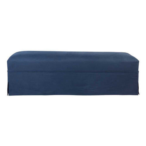 Dynasty Upholstery Swatch - Navy Linen