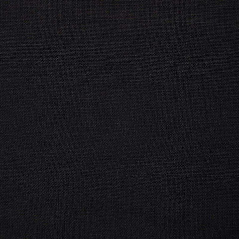 Classic Upholstery Swatch - Black Linen