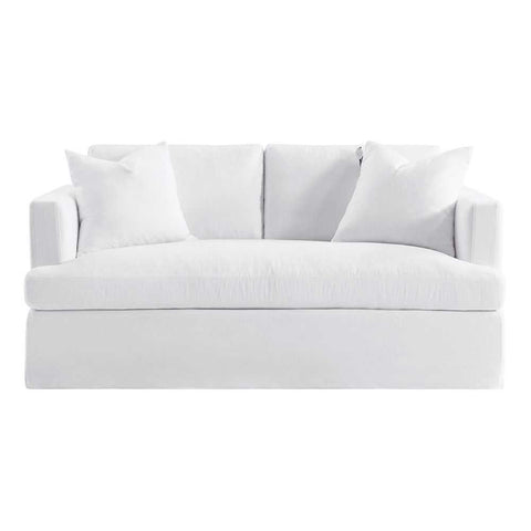 Dynasty Upholstery Swatch - White Linen