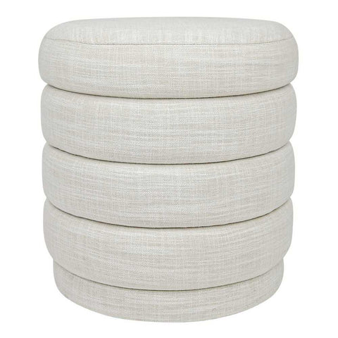 Dallas Upholstery Swatch - Off White Linen