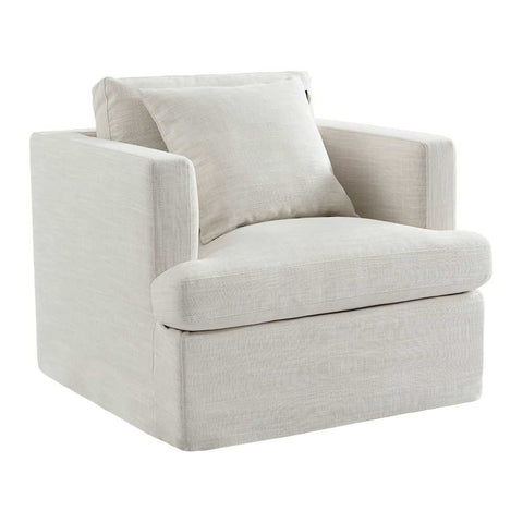 Dallas Upholstery Swatch - Off White Linen