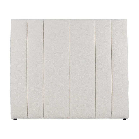 Pebble Upholstery Swatch - White Boucle