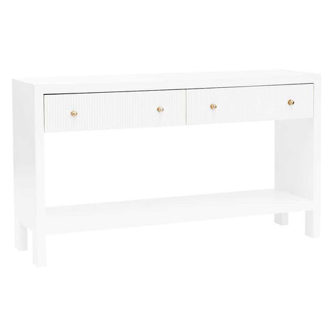Ariana 140cm Console Table - White