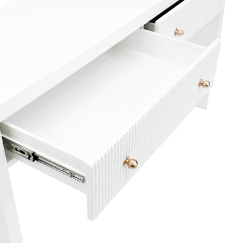 Ariana 140cm Console Table - White