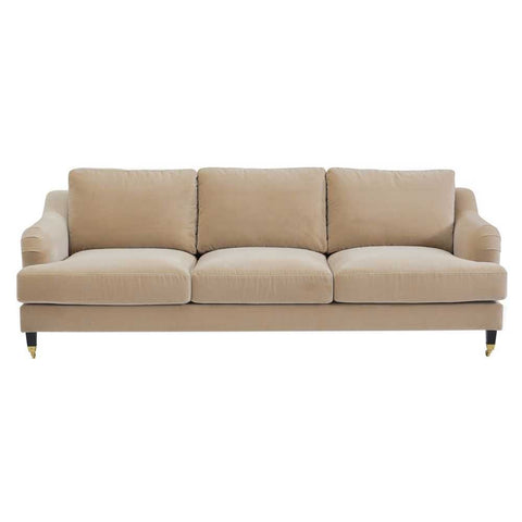 Opulence Upholstery Swatch - Taupe Velvet
