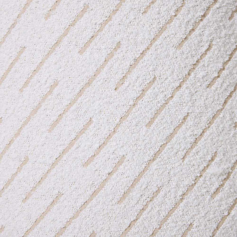 Orion Upholstery Swatch - White Jacquard