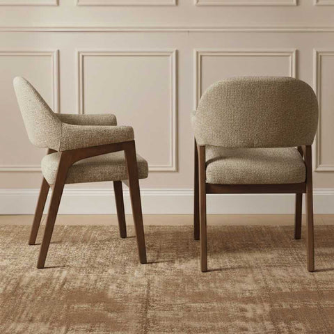 Field Upholstery Swatch - Brown