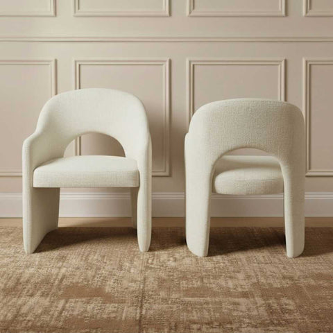 Field Upholstery Swatch - Ivory