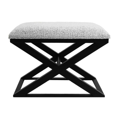Milan Upholstery Swatch - Salt &amp; Pepper